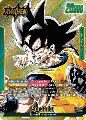 Manga Booster 02 SB02-033 Son Goku - SB02-033 (Gold)
