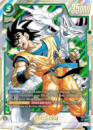 Manga Booster 02 SB02-038 Son Goku - SB02-038 (Alternate Art)
