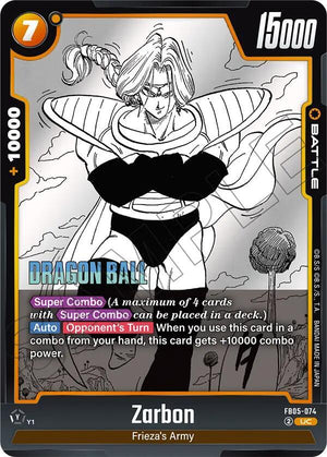Manga Booster 02 FB05-074 Zarbon - FB05-074