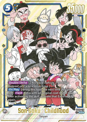 Manga Booster 02 FB06-119 Son Goku : Childhood - FB06-119 (Alternate Art)