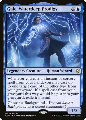 Commander Legends: Battle for Baldur's Gate 072 Gale, Waterdeep Prodigy