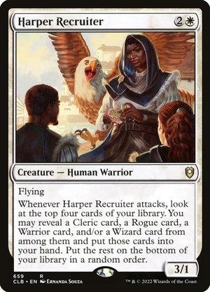 Commander Legends: Battle for Baldur's Gate 659 Harper Recruiter
