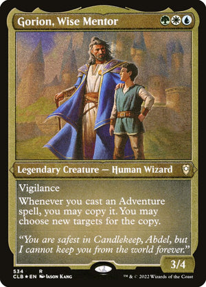 Commander Legends: Battle for Baldur's Gate 534 Gorion, Wise Mentor