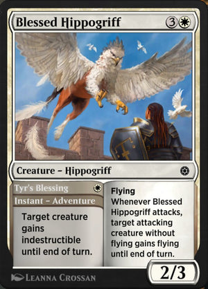 Alchemy Horizons: Baldur's Gate 085 Blessed Hippogriff // Tyr's Blessing