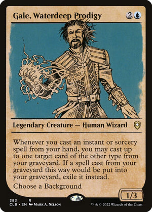 Commander Legends: Battle for Baldur's Gate 383 Gale, Waterdeep Prodigy