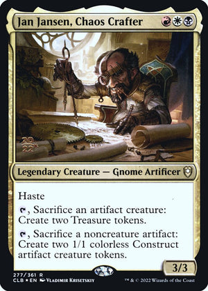 Battle for Baldur's Gate Promos 277S Jan Jansen, Chaos Crafter