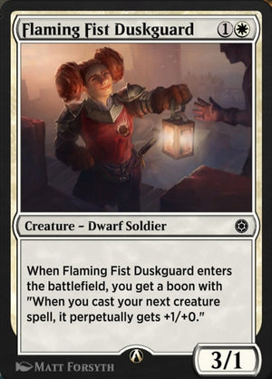 Alchemy Horizons: Baldur's Gate 022 Flaming Fist Duskguard