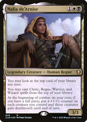 Commander Legends: Battle for Baldur's Gate 649 Nalia de'Arnise
