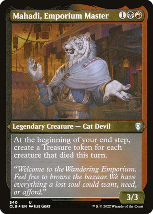Commander Legends: Battle for Baldur's Gate 540 Mahadi, Emporium Master