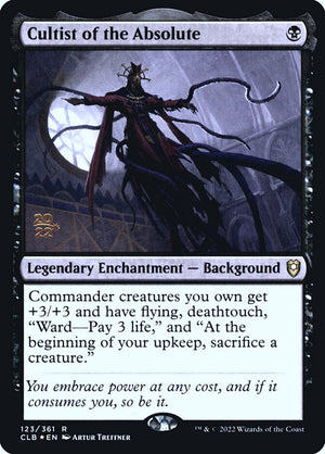 Battle for Baldur's Gate Promos 123S Cultist of the Absolute