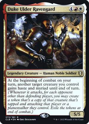 Battle for Baldur's Gate Promos 272S Duke Ulder Ravengard