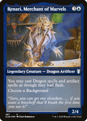 Commander Legends: Battle for Baldur's Gate 487 Renari, Merchant of Marvels