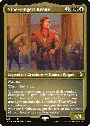 Commander Legends: Battle for Baldur's Gate 546 Nine-Fingers Keene