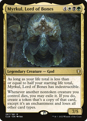 Commander Legends: Battle for Baldur's Gate 287 Myrkul, Lord of Bones