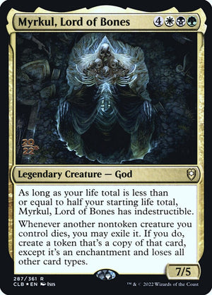 Battle for Baldur's Gate Promos 287S Myrkul, Lord of Bones
