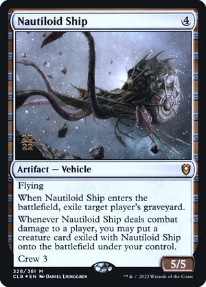 Battle for Baldur's Gate Promos 328S Nautiloid Ship