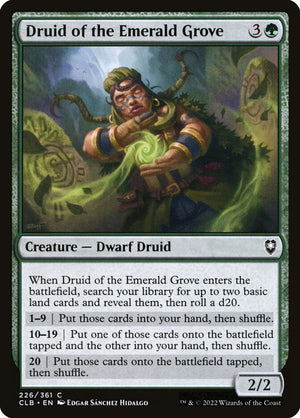 Commander Legends: Battle for Baldur's Gate 226 Druid of the Emerald Grove