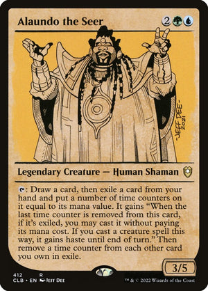 Commander Legends: Battle for Baldur's Gate 412 Alaundo the Seer