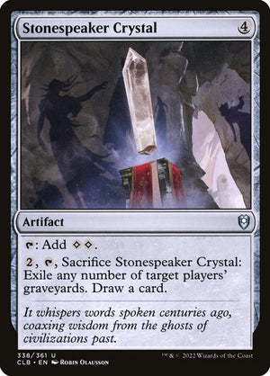 Commander Legends: Battle for Baldur's Gate 338 Stonespeaker Crystal