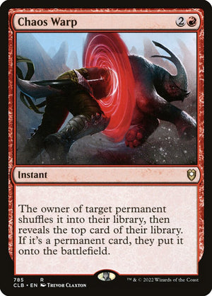 Commander Legends: Battle for Baldur's Gate 785 Chaos Warp