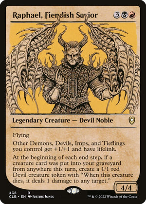 Commander Legends: Battle for Baldur's Gate 438 Raphael, Fiendish Savior