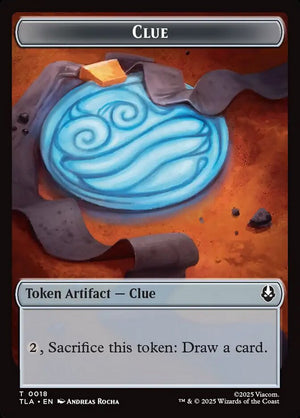 Avatar: The Last Airbender Tokens 018 Clue