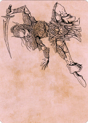 Battle for Baldur's Gate Art Series 045 Lae'zel, Vlaakith's Champion // Lae'zel, Vlaakith's Champion
