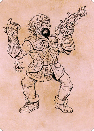 Battle for Baldur's Gate Art Series 066 Jan Jansen, Chaos Crafter // Jan Jansen, Chaos Crafter