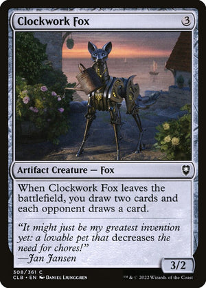 Commander Legends: Battle for Baldur's Gate 308 Clockwork Fox