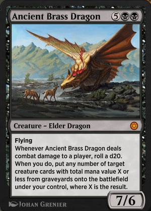 Alchemy Horizons: Baldur's Gate 141 Ancient Brass Dragon