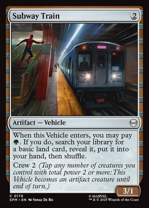 Marvel's Spider-Man 178 Subway Train