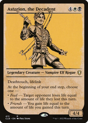 Commander Legends: Battle for Baldur's Gate 413 Astarion, the Decadent