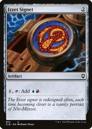Commander Legends: Battle for Baldur's Gate 863 Izzet Signet