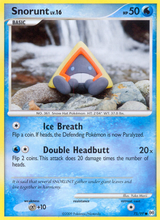Arceus 075 Snorunt