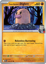 Ascended Heroes 100 Team Rocket's Diglett