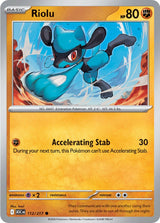Ascended Heroes 112 Riolu