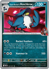 Ascended Heroes 127 Team Rocket's Honchkrow
