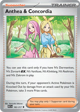 Ascended Heroes 182 Anthea & Concordia