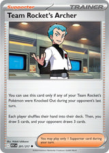 Ascended Heroes 201 Team Rocket's Archer