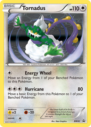 BW Black Star Promos 042 Tornadus / Forces of Nature Collection