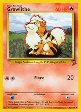 Base Set 2 042 Growlithe