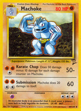 Base Set 2 049 Machoke