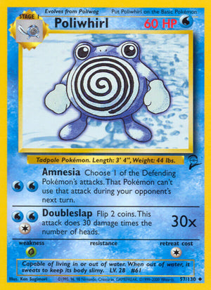 Base Set 2 057 Poliwhirl