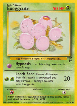 Base Set 2 074 Exeggcute