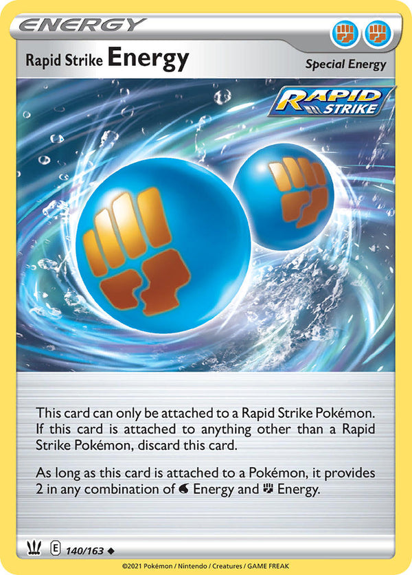 Battle Styles 140 Rapid Strike Energy