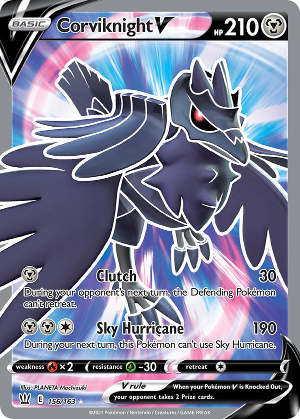 Battle Styles 156 Corviknight V