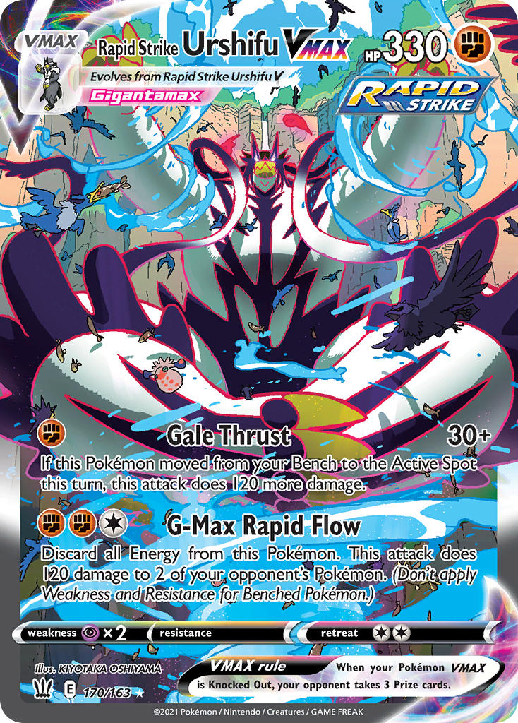 Strike Style Battle Styles 170 Rapid Strike Urshifu VMAX – Octulos
