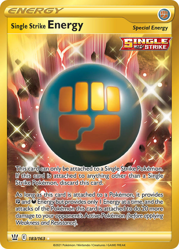 Battle Styles 183 Single Strike Energy