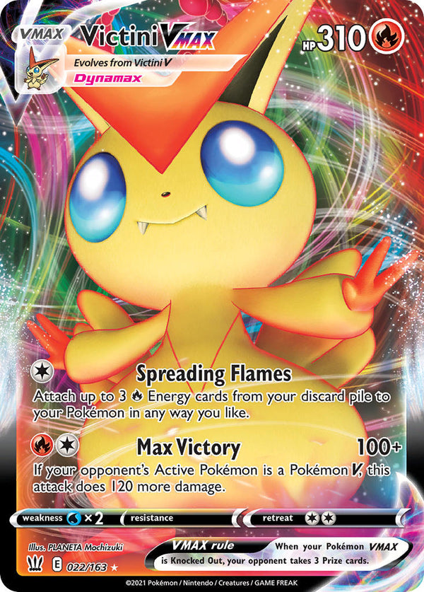 Battle Styles 022 Victini VMAX