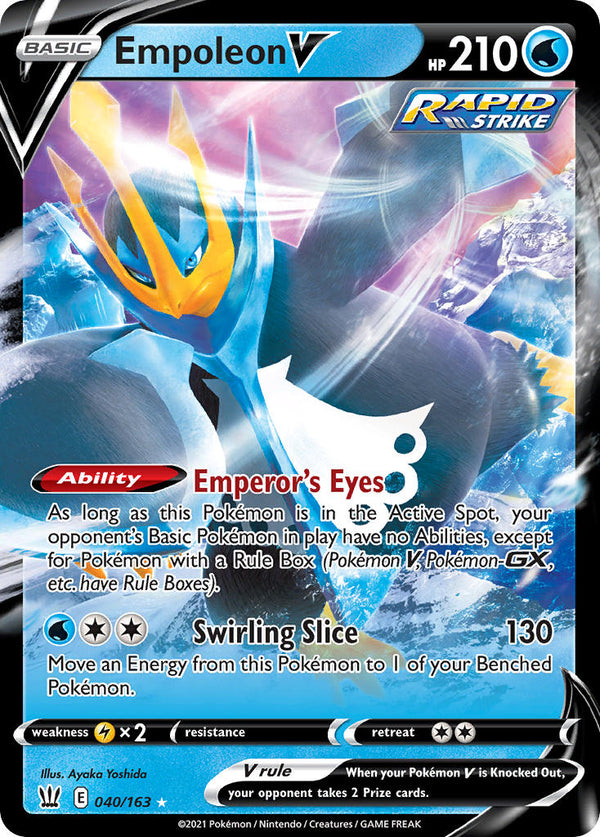 Battle Styles 040 Empoleon V